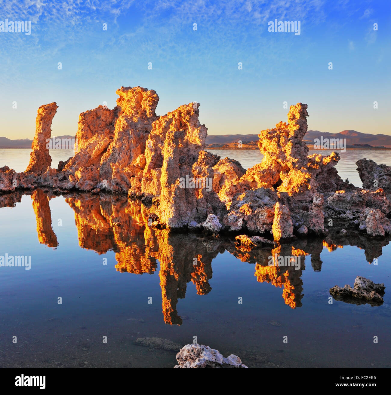 Die Magie des Mono Lake Stockfoto