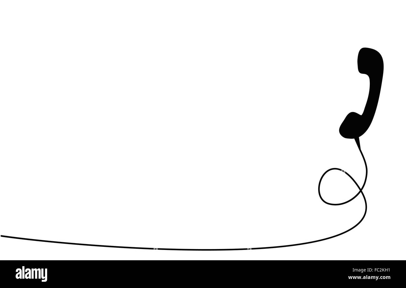 Alte Handy Stock Vektor