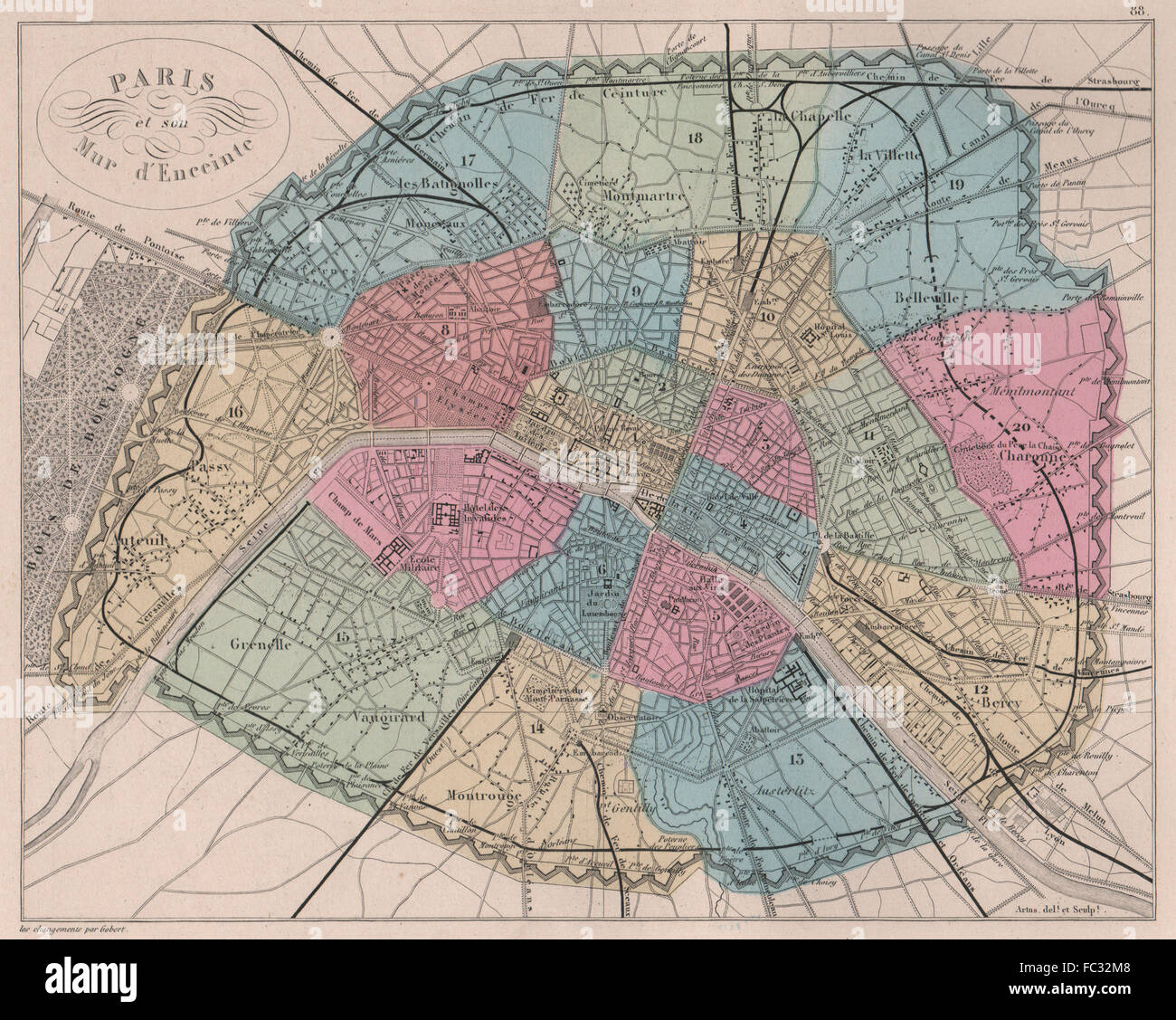 Paris et Son Mur d'Enceinte
