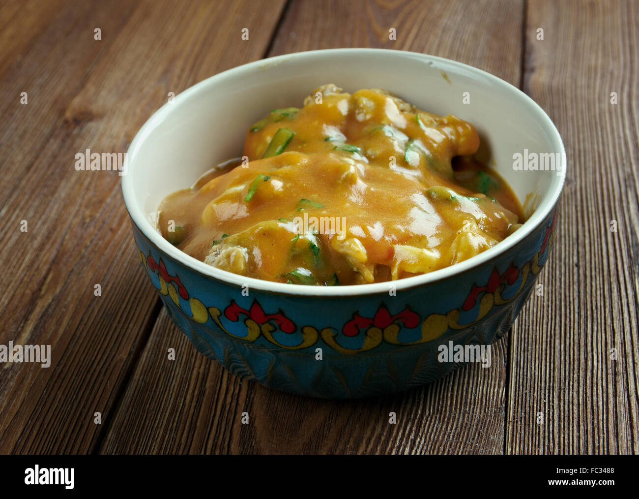 Zeichnen Sie Suppe Stockfoto