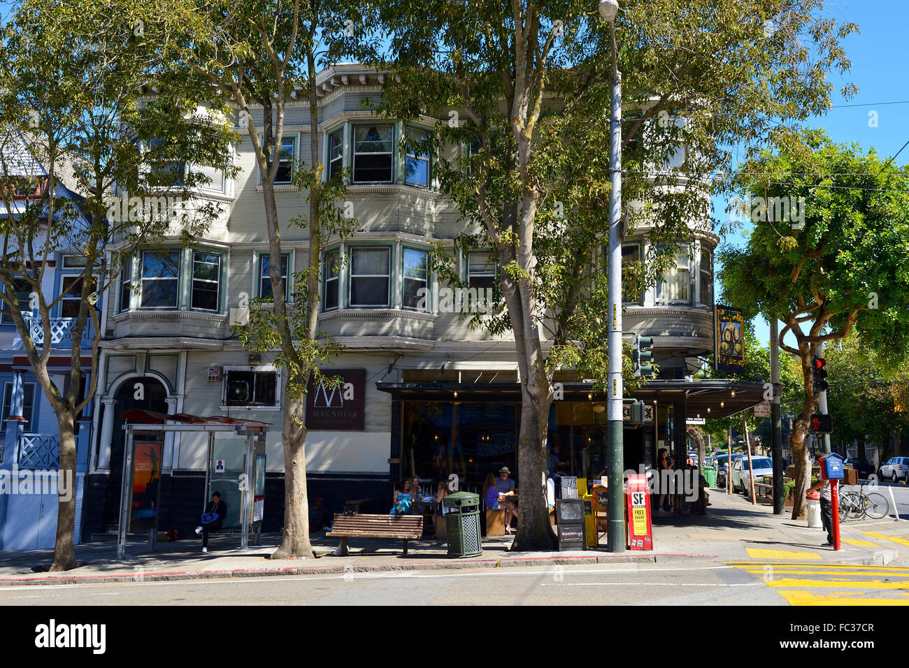 Magnolia Gastropub und Brauerei in Haight Ashbury-Viertel von San Francisco, Kalifornien, USA Stockfoto