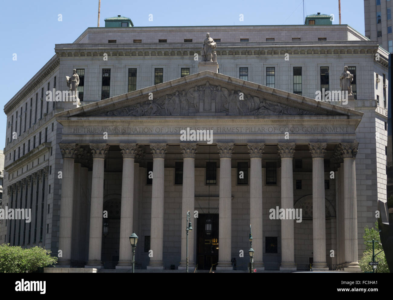 NYC Supreme court Stockfoto