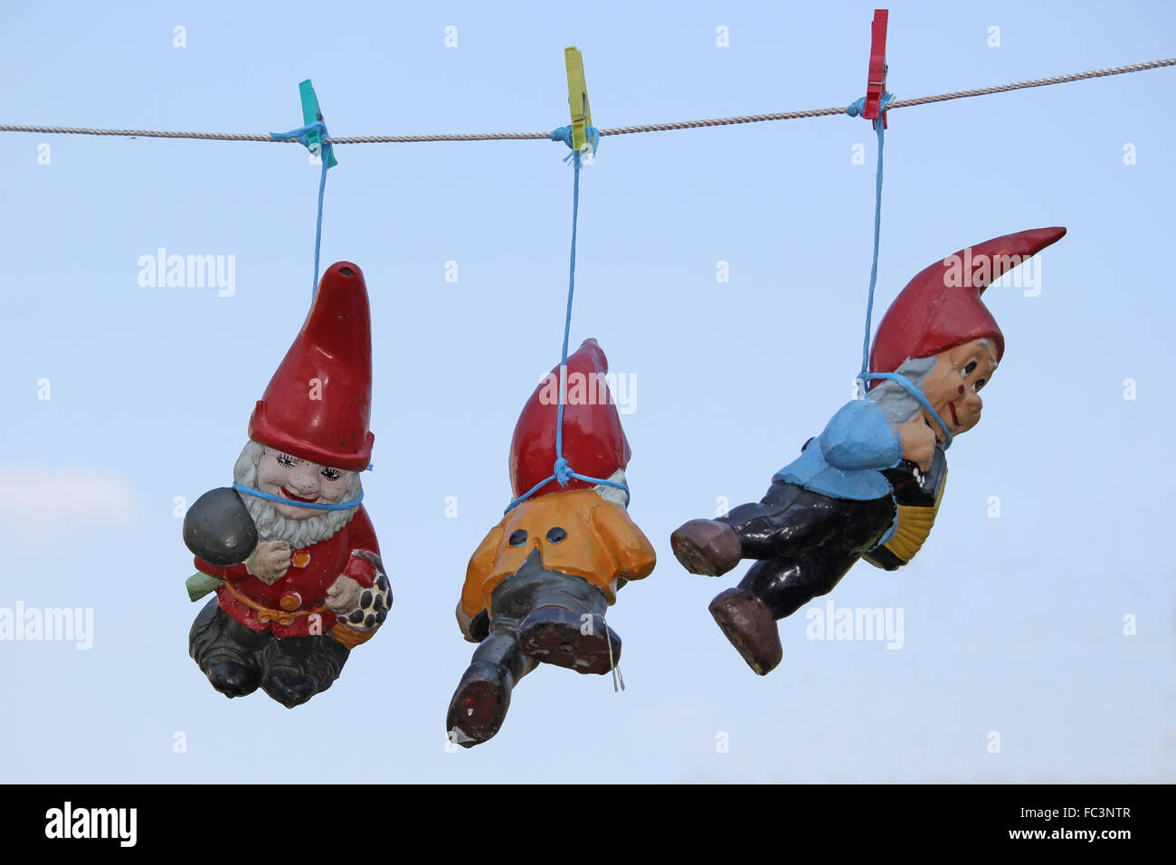 Gartenzwerge Stockfoto