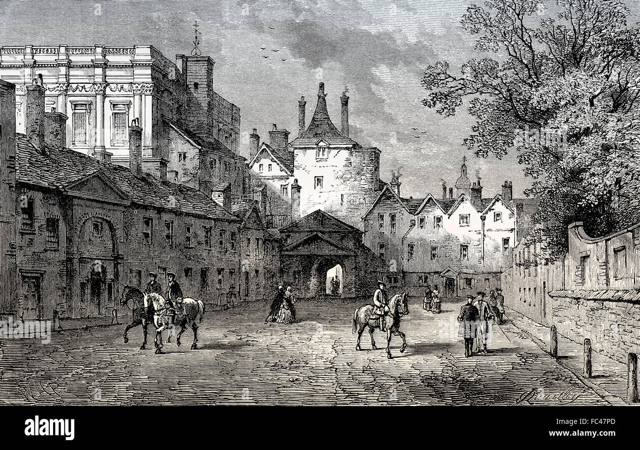 Scotland Yard, 1720, Whitehall Place, London, England Stockfoto