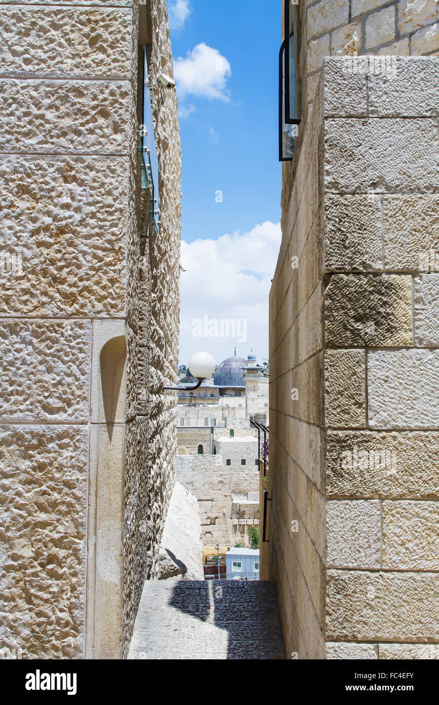 Haube des Felsens, Jerusalem, Israel Stockfoto