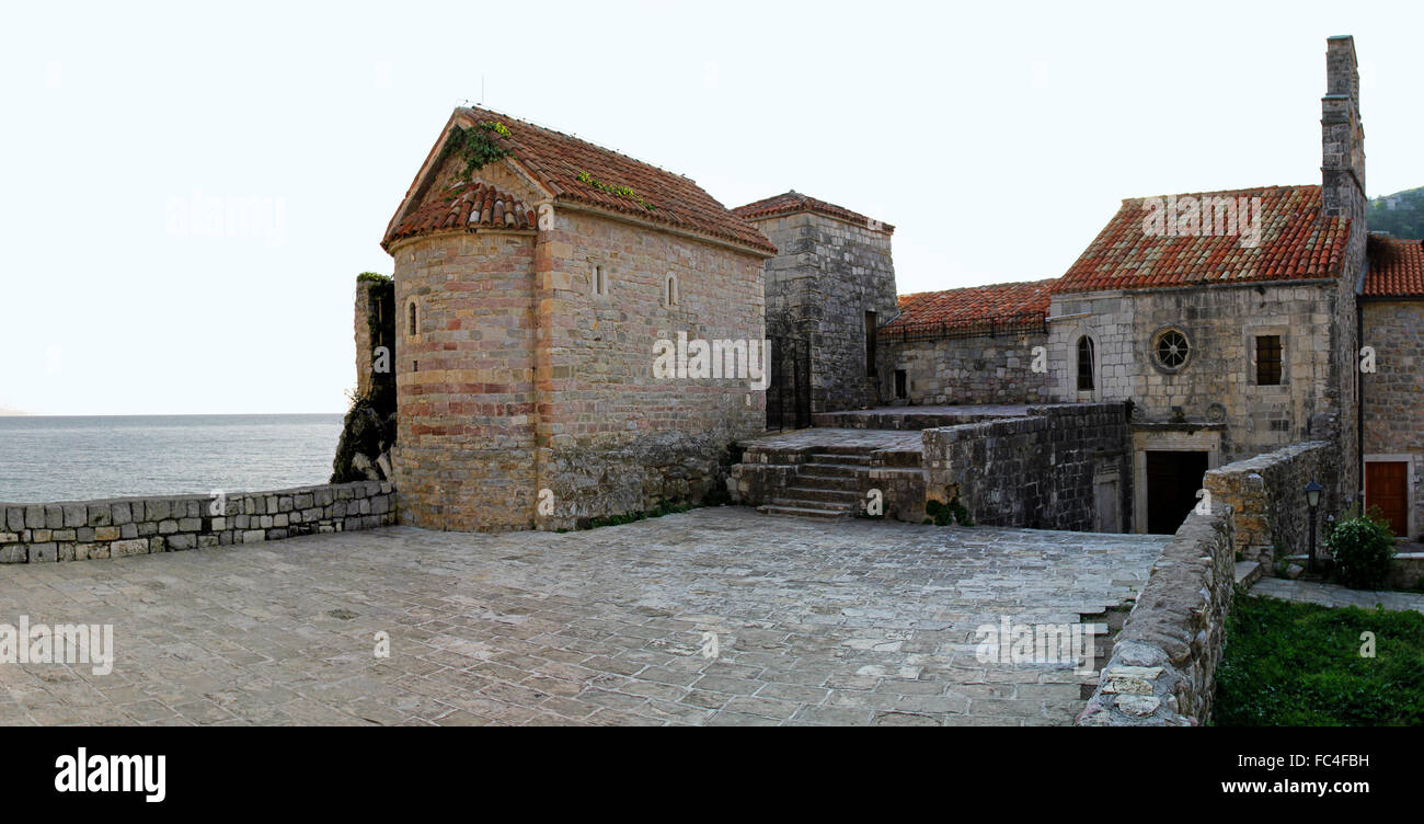 Alten Budva Montenegro Stockfoto