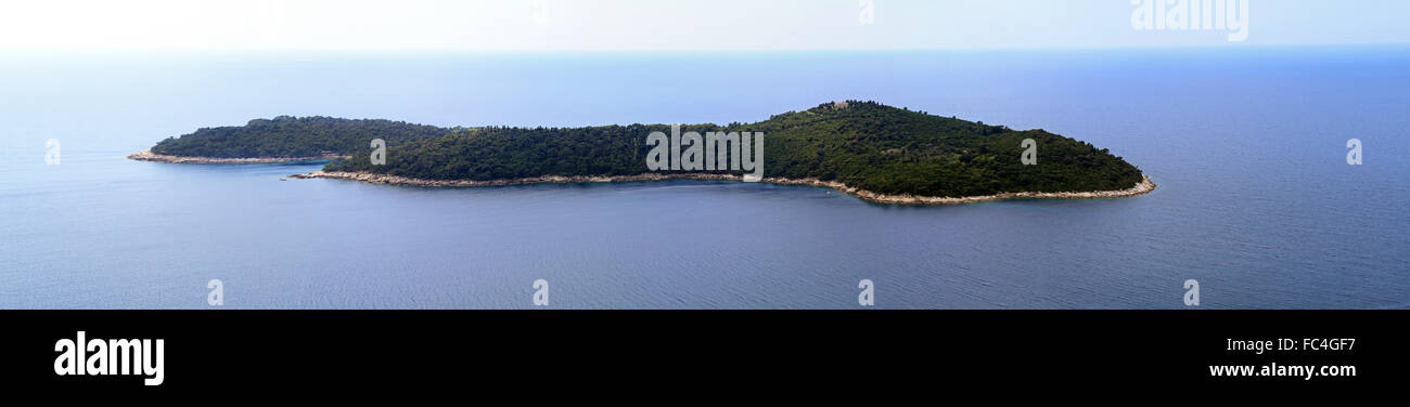 Insel Lokrum Stockfoto