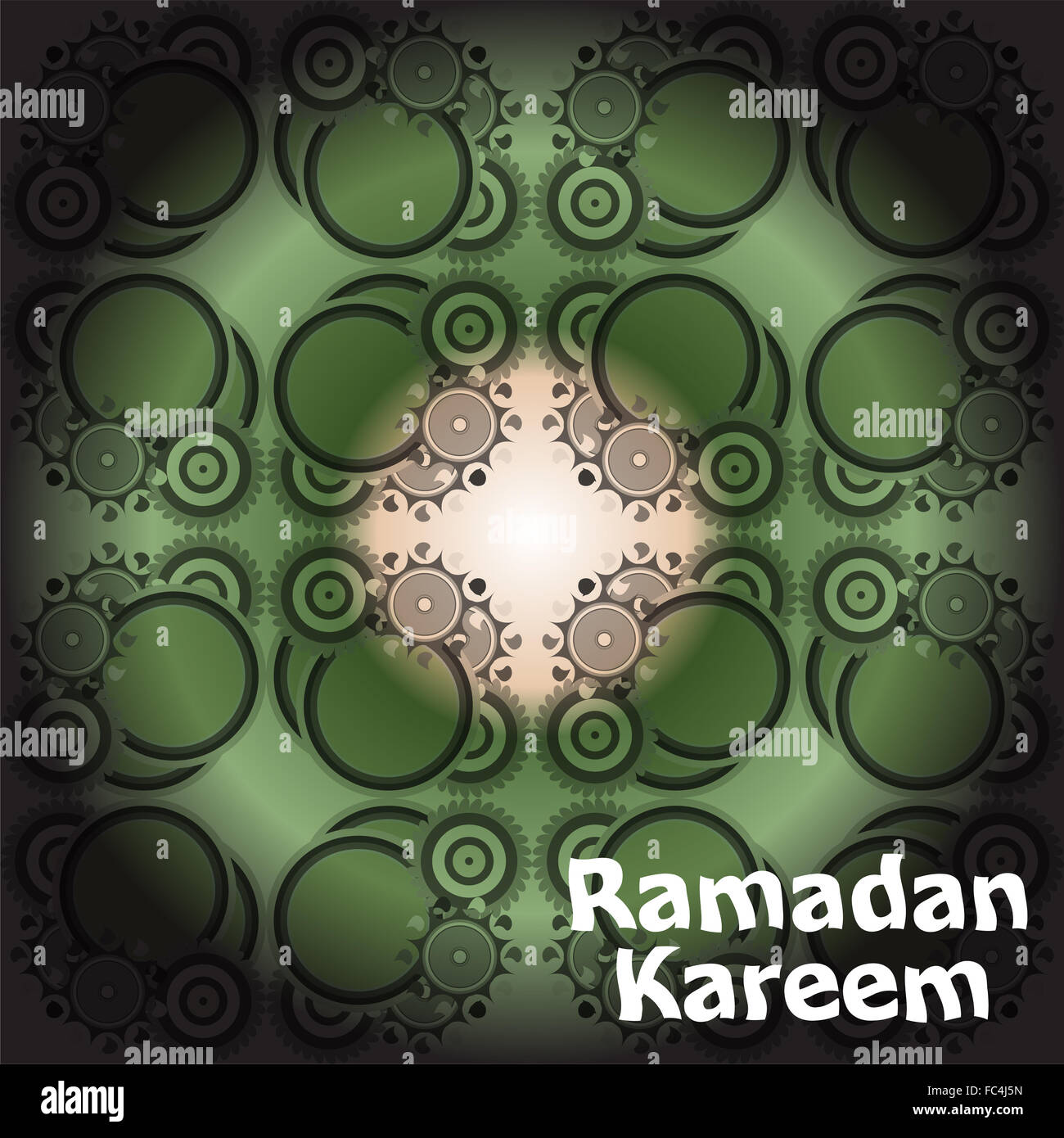 Ramadan Kareem (Happy Ramadan für dich) Stockfoto