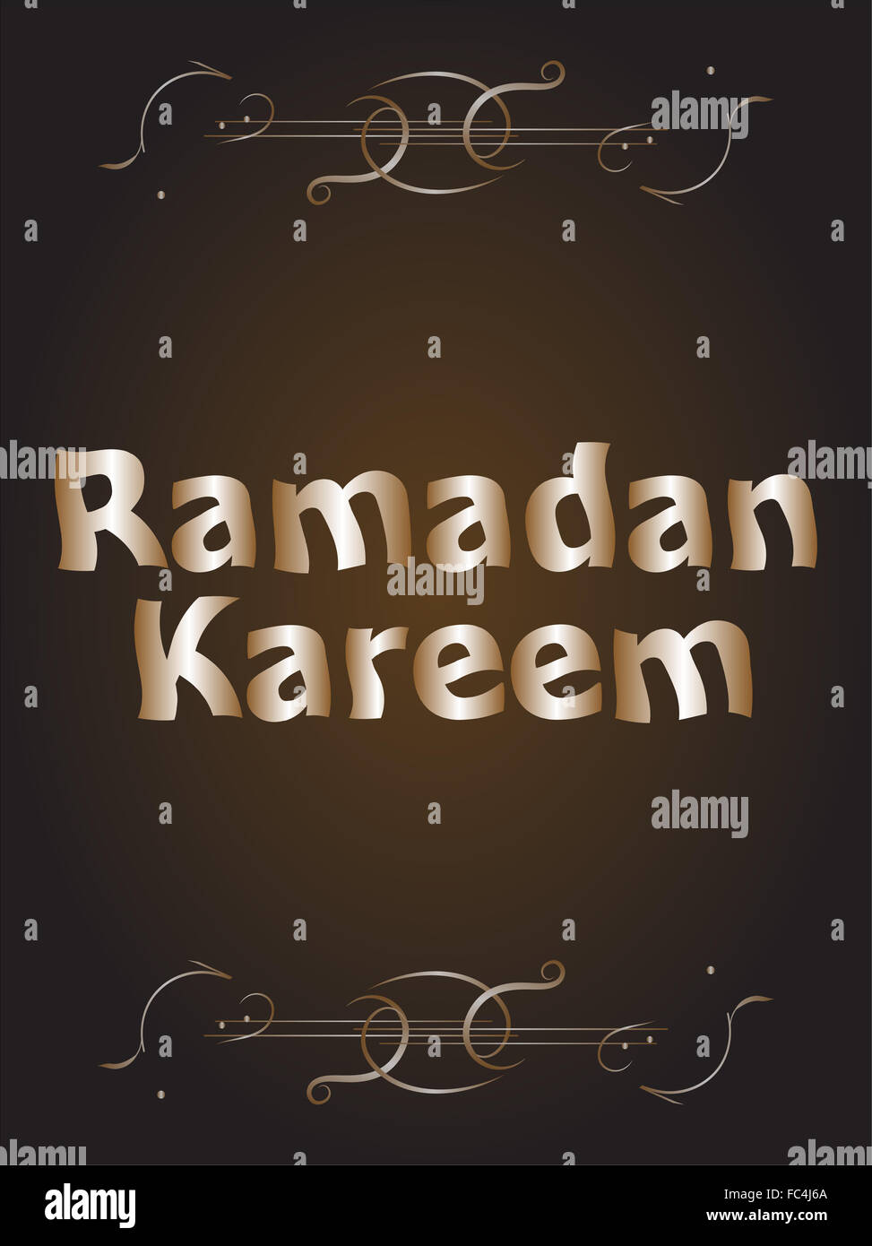 Ramadan Kareem Hintergrund Stockfoto