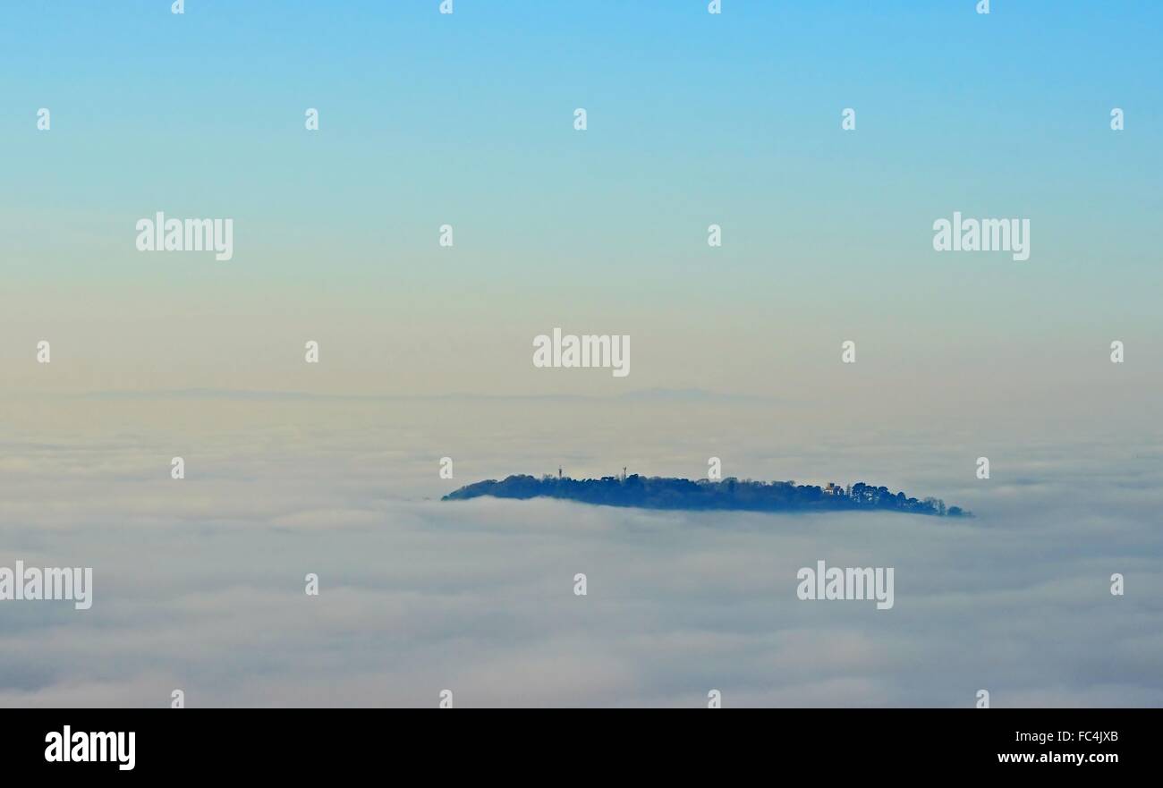 Botanik englischen Landschaftsgartens Eisblumen Winter Makro Stock Fotografie Stockfoto
