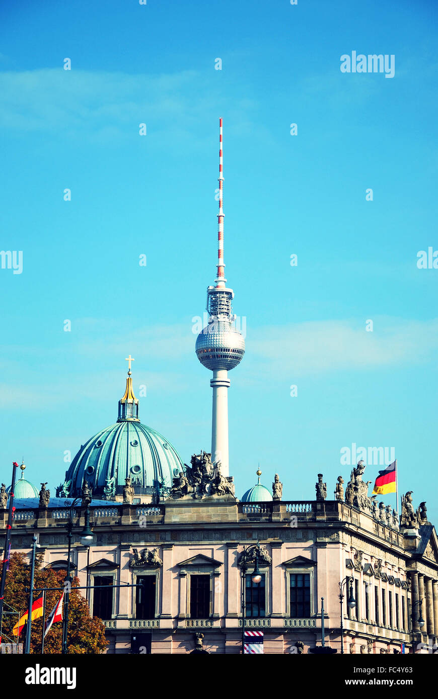Berliner Sehenswürdigkeiten Stockfoto