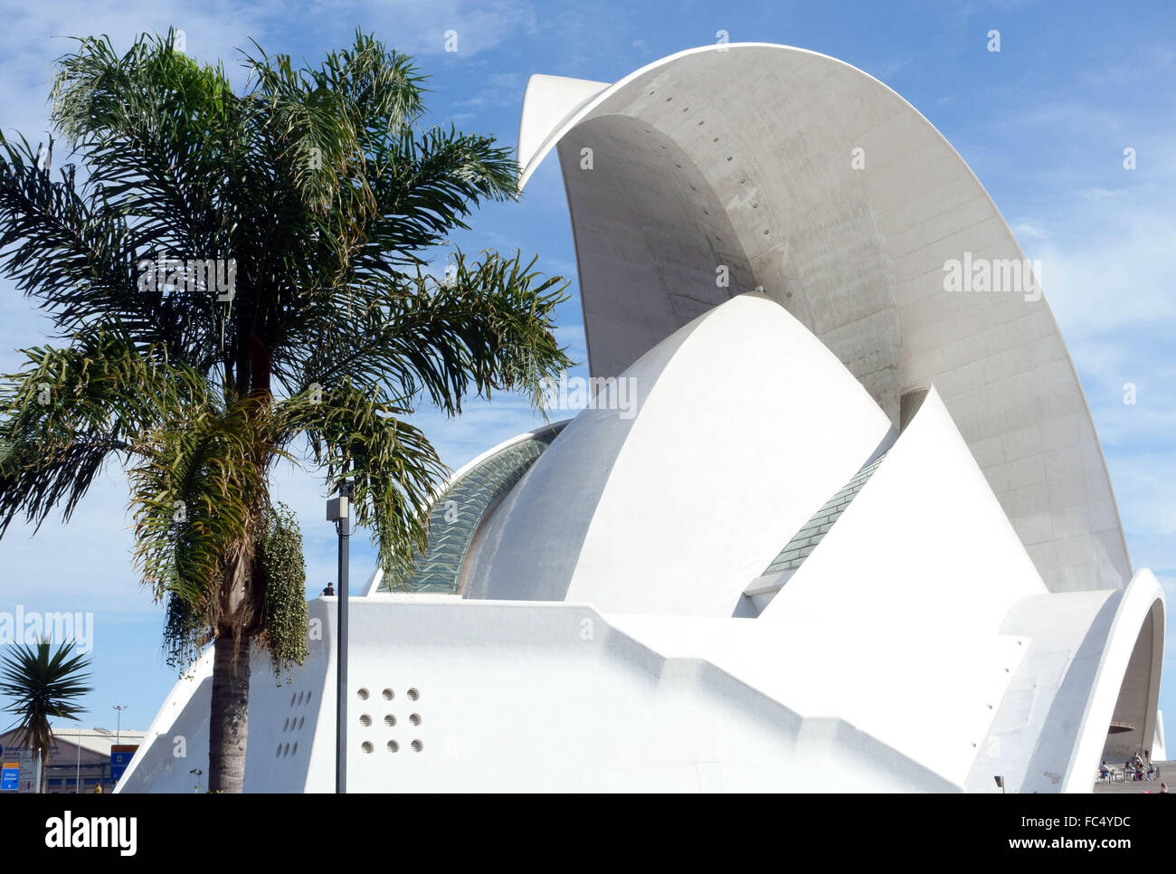 Auditorio de Tenerife Adan Martin Konzertsaal in Santa Cruz De Tenerife, Kanarische Inseln, Spanien Stockfoto