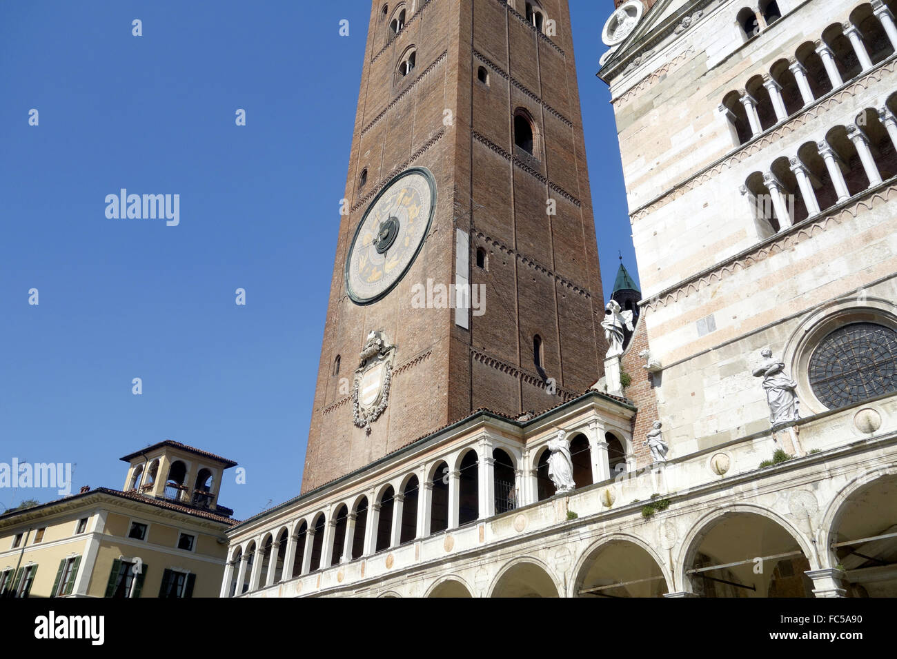 Kathedrale von Cremona Italien Stockfoto
