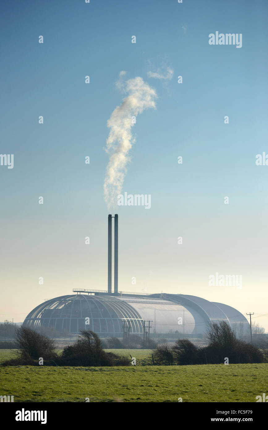 Müllverbrennungsanlage Newhaven UK Stockfoto