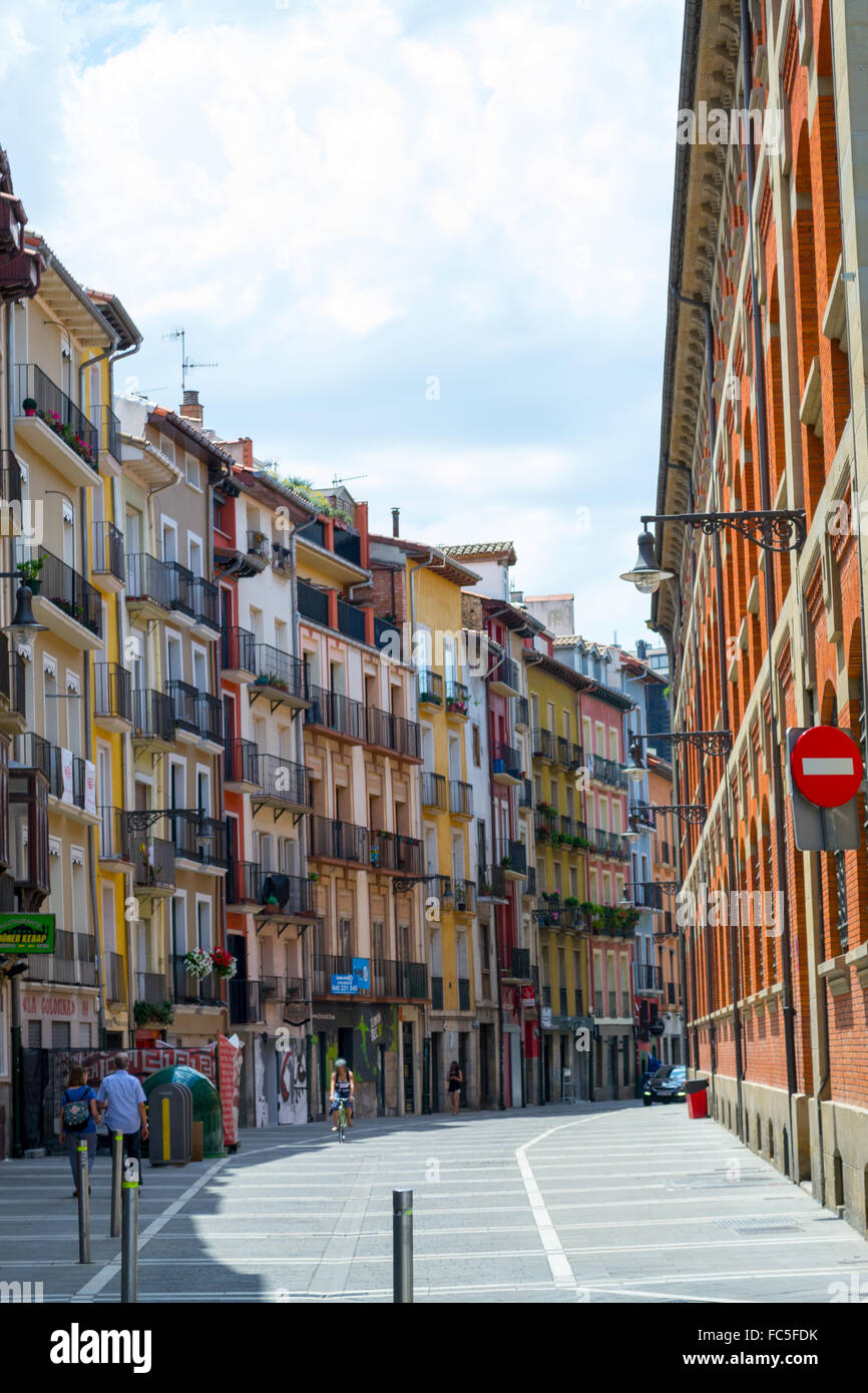 Calle nueva Stockfoto