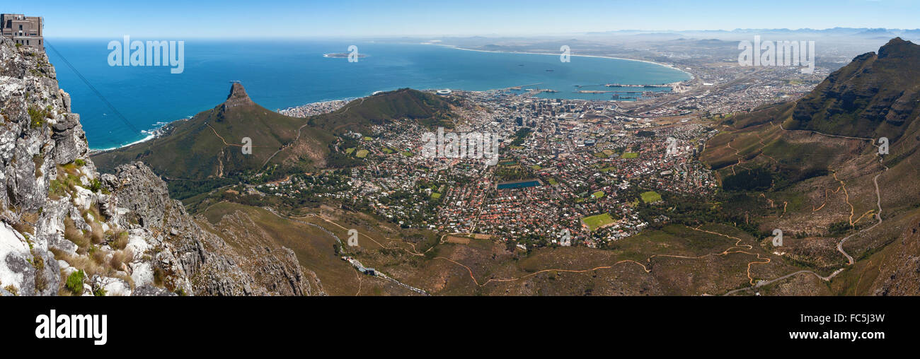 Cape-Town-Pano Stockfoto