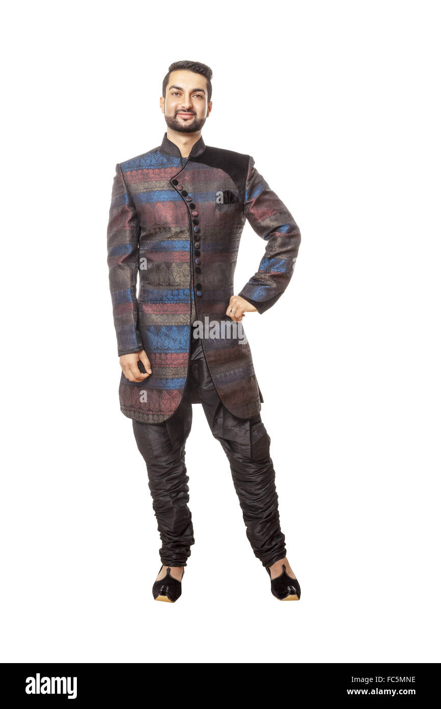 Indien-Mann Stockfoto