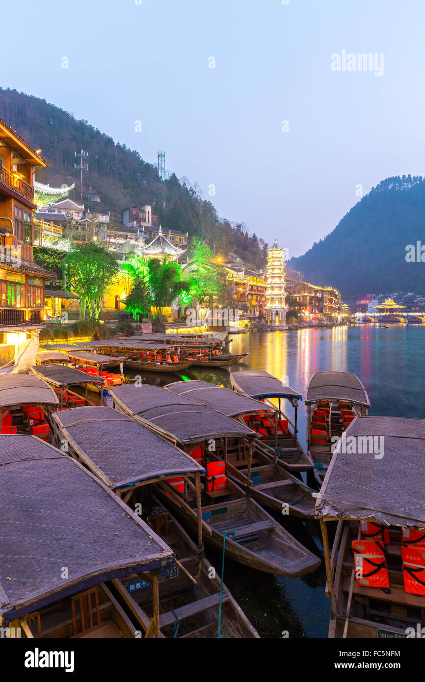 Fenghuang alte Stadt China Stockfoto