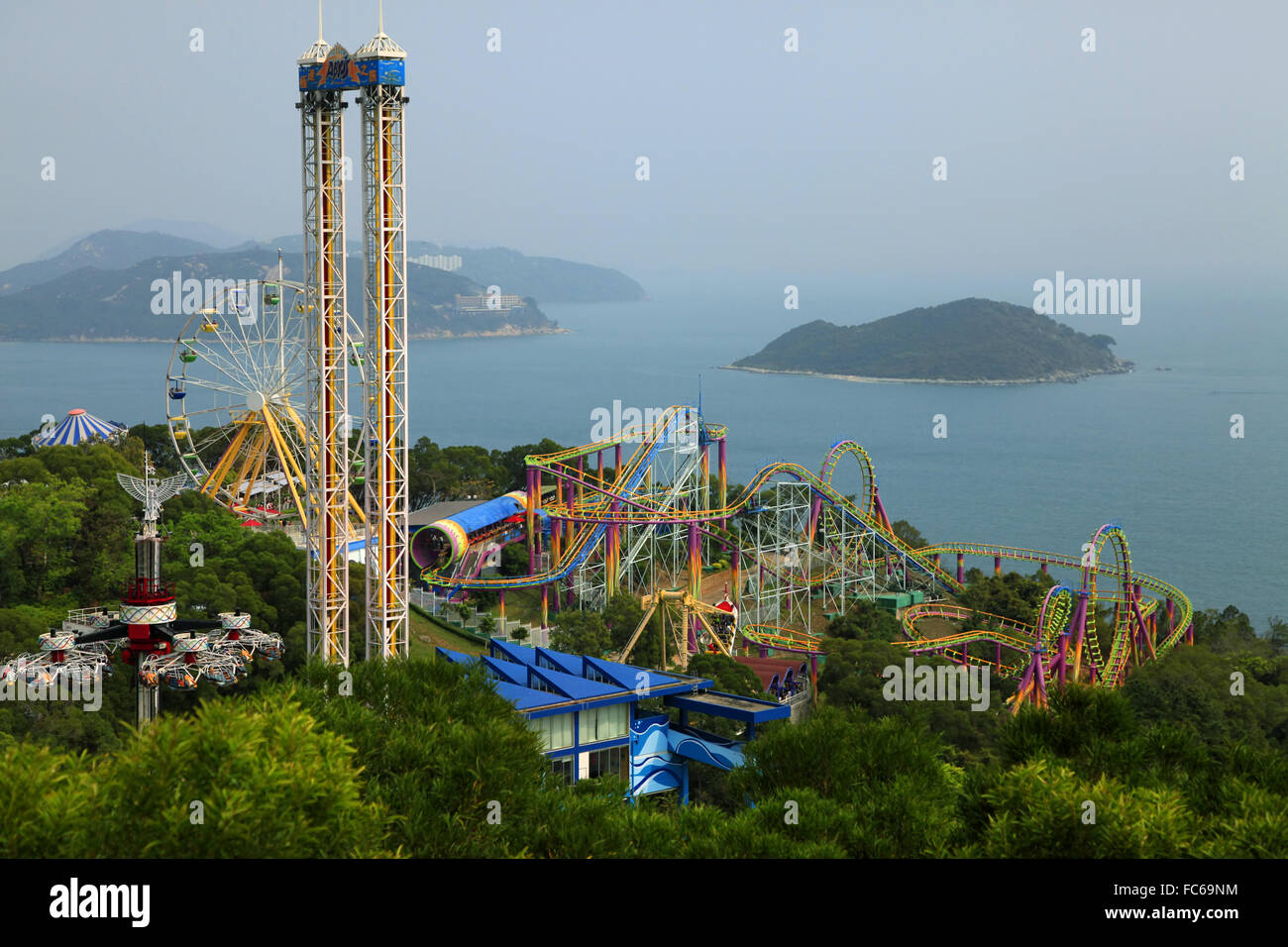 Ocean Park Hongkong Stockfoto