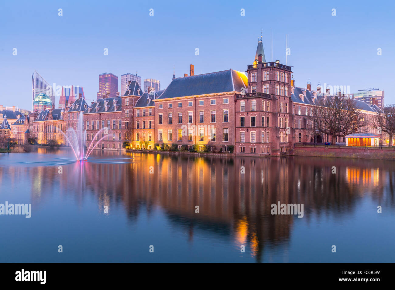 Natherlands Parlament Haag Stockfoto