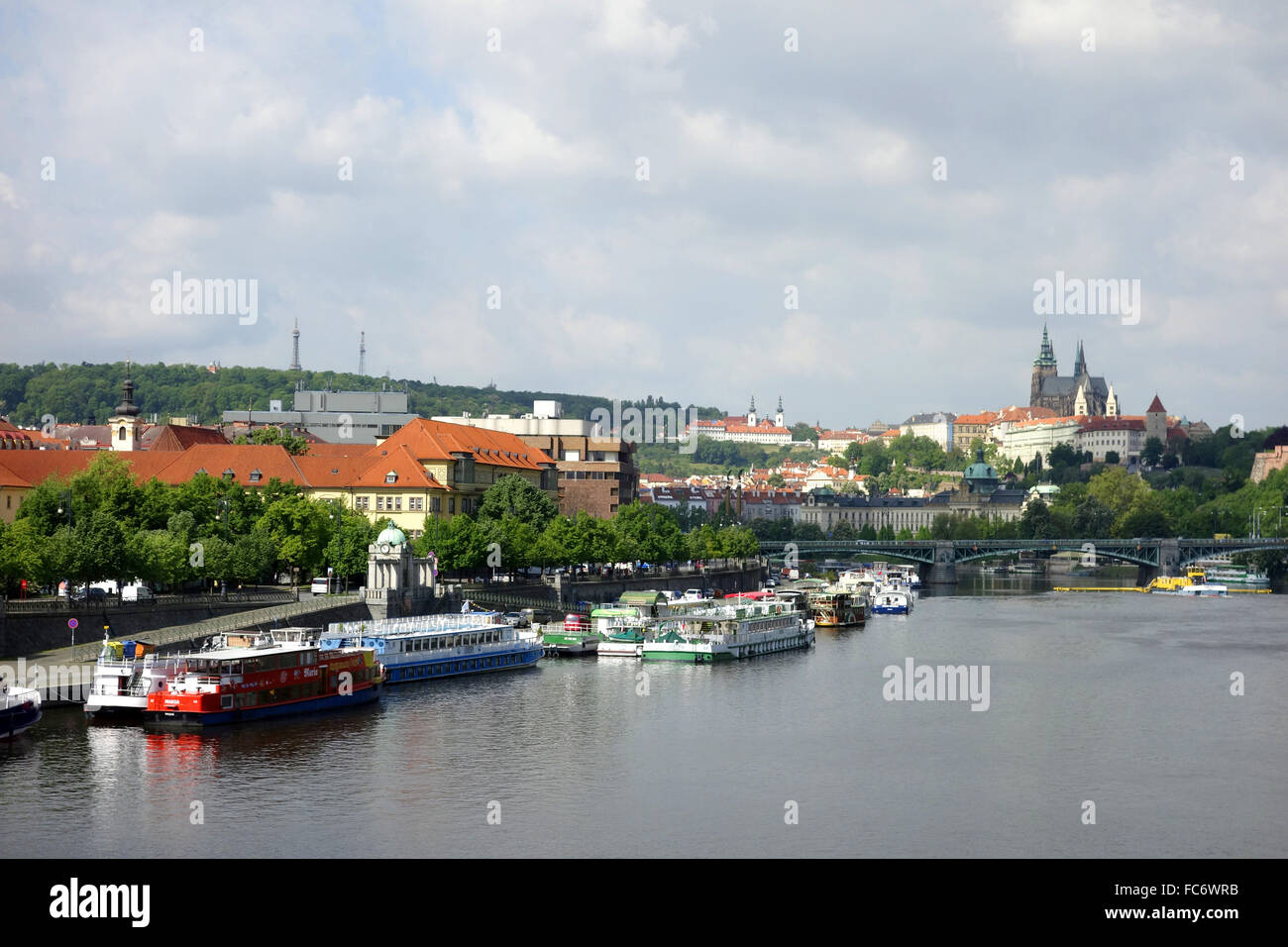 Praha Stockfoto