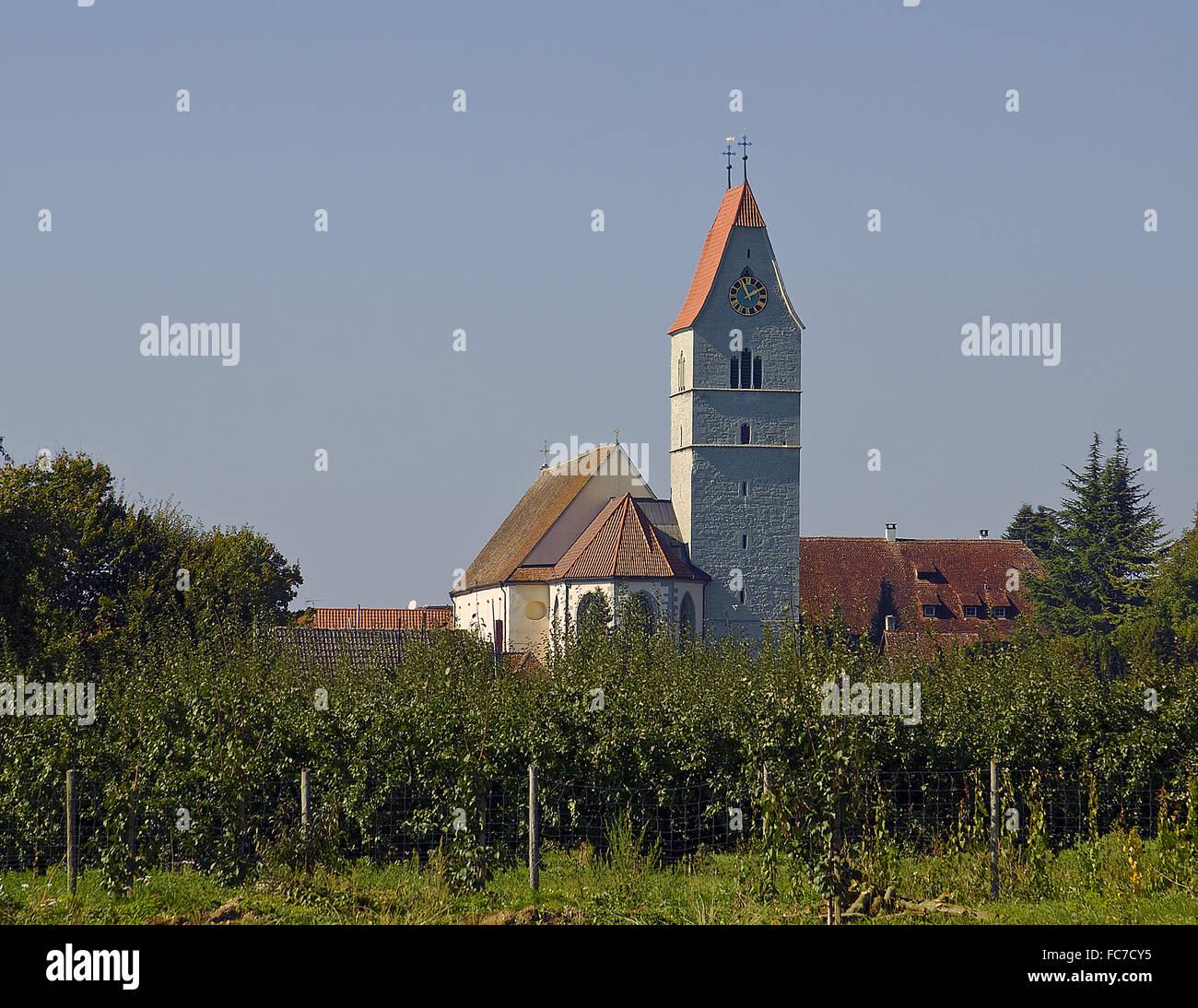 St.Johann Baptist, Hagnau am Bodensee Stockfoto