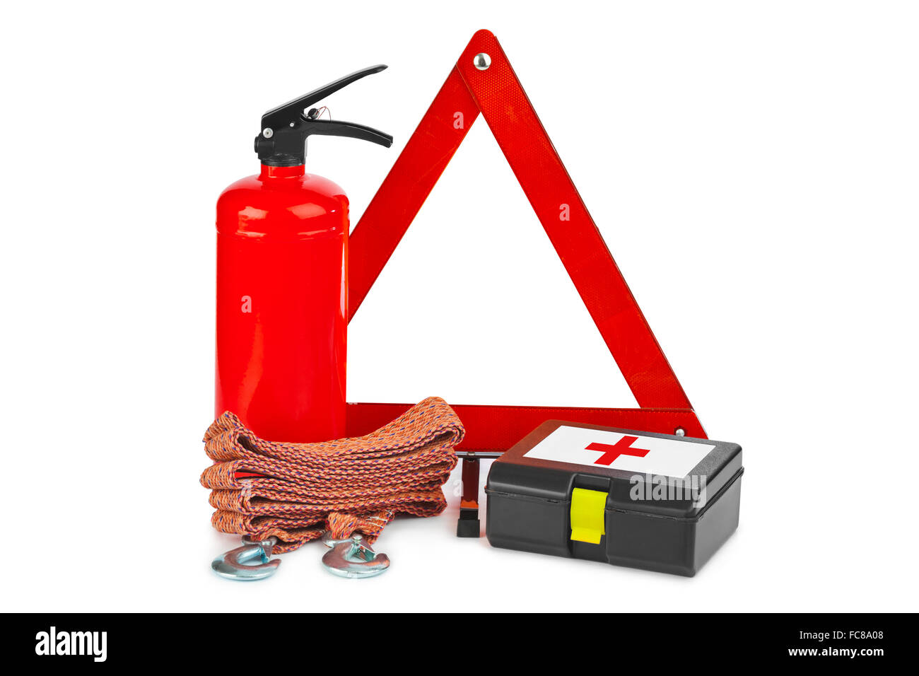 Sicherheit Auto set Stockfoto