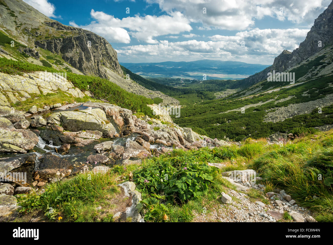 Tatra-Gebirge Stockfoto