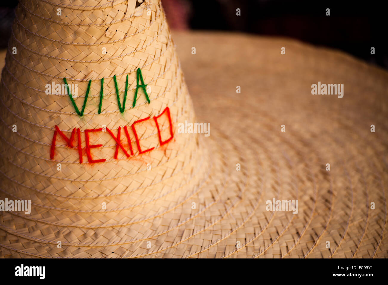 Mexikanischen Hut, Mexiko, Nordamerika Stockfoto