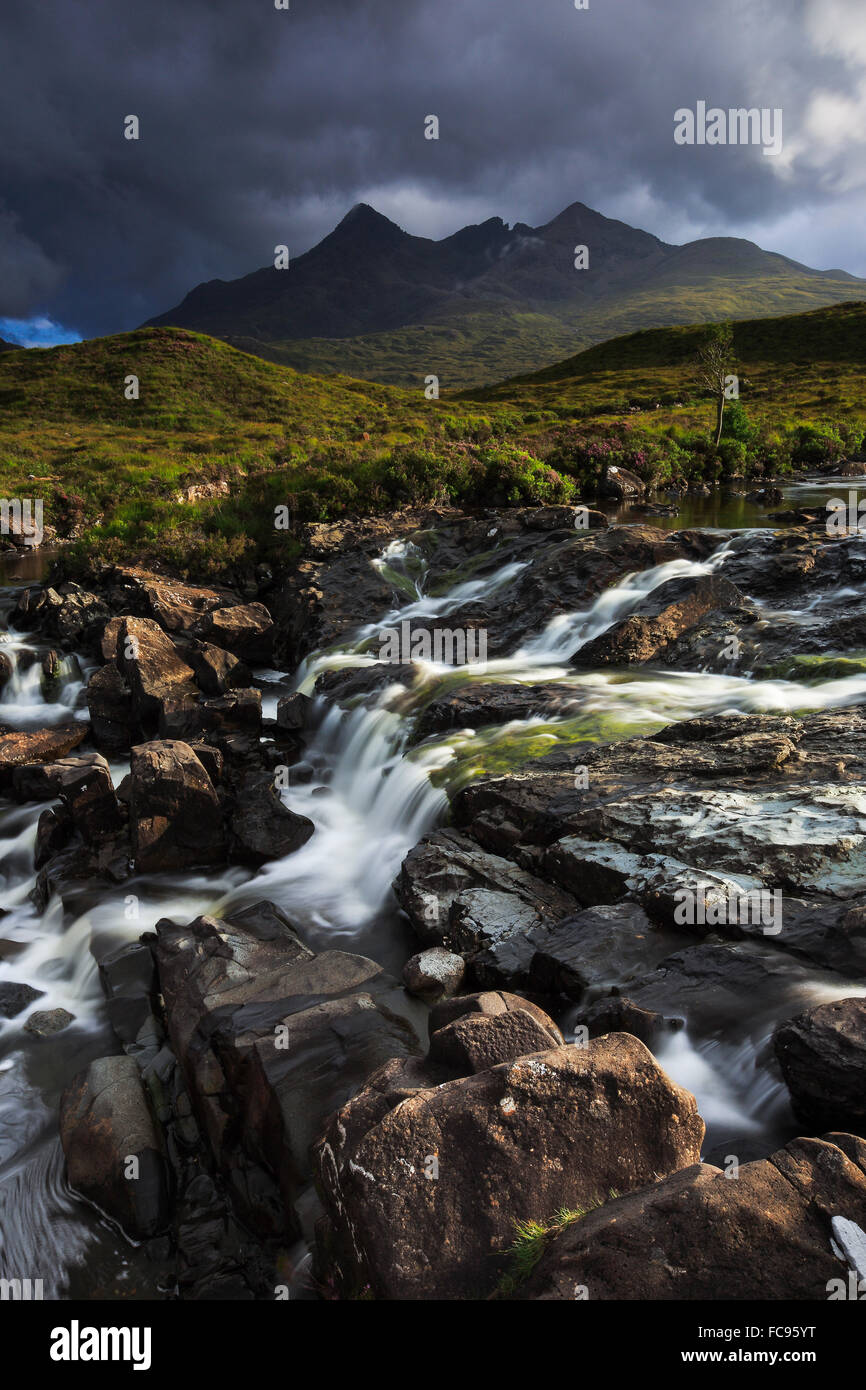 Cuillin Hills, Isle Of Skye, innere Hebriden, Schottland, Vereinigtes Königreich, Europa Stockfoto