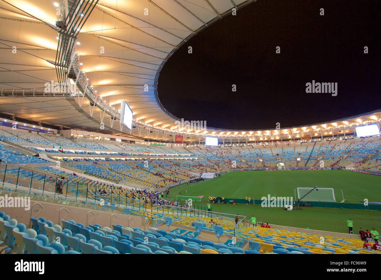 Das Maracana-Stadion, Rio De Janeiro, Brasilien, Südamerika Stockfoto