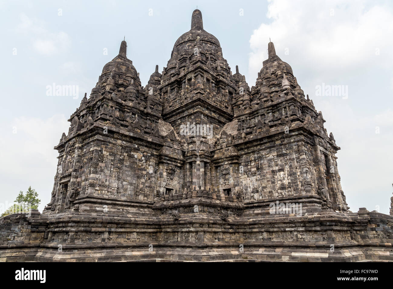 Sewu, buddhistischer Mahayana-Tempel. Zentraljava, Indonesien. Stockfoto