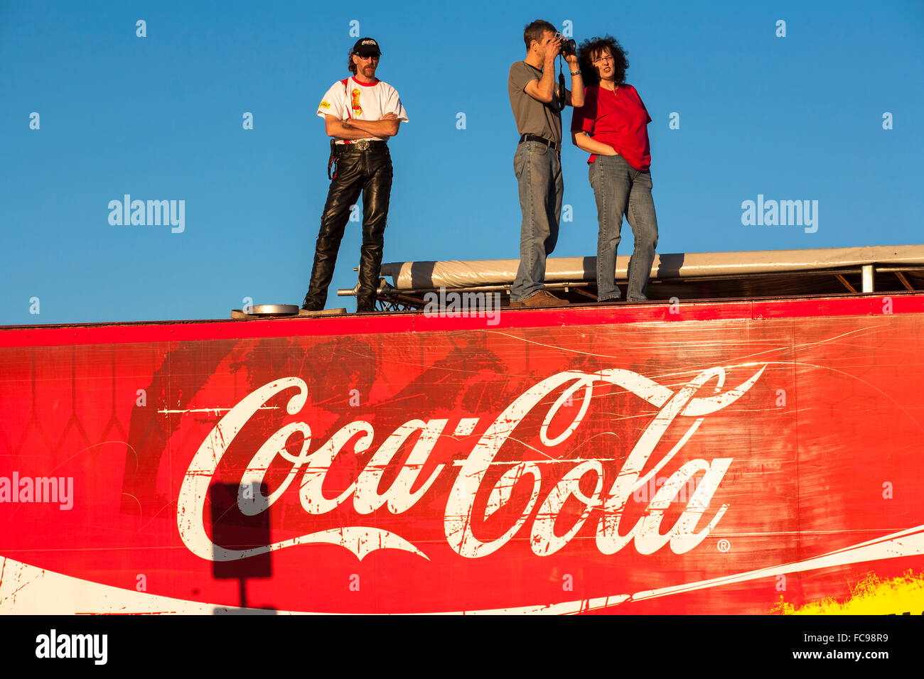 DEU, Deutschland, Sauerland Region, Warstein, Internationale Ballonfestival in Warstein, Besucher [Ballon-Festival in Warstein Stockfoto