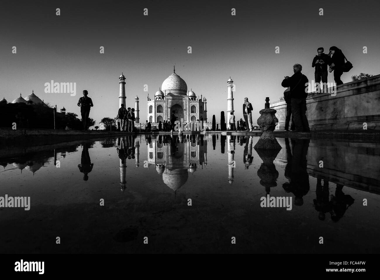 Taj Mahal, Agra, Indien, Stockfoto