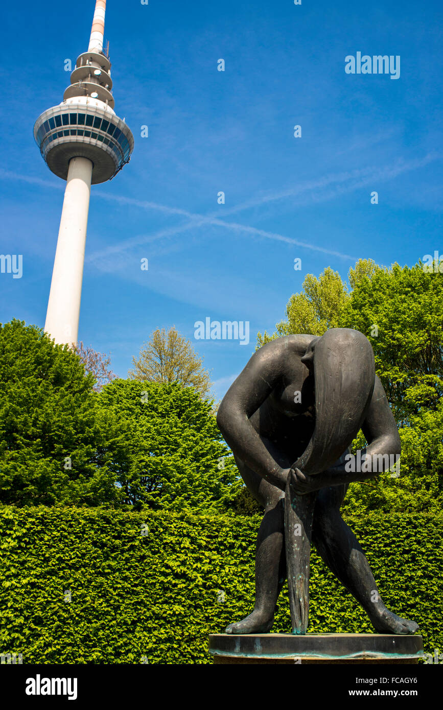Luisenpark Mannheim Stockfoto