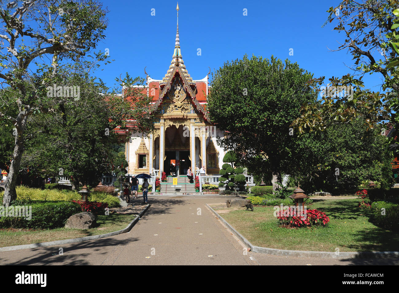 Thailand Phuket Wat Chalong Adrian Baker Stockfoto