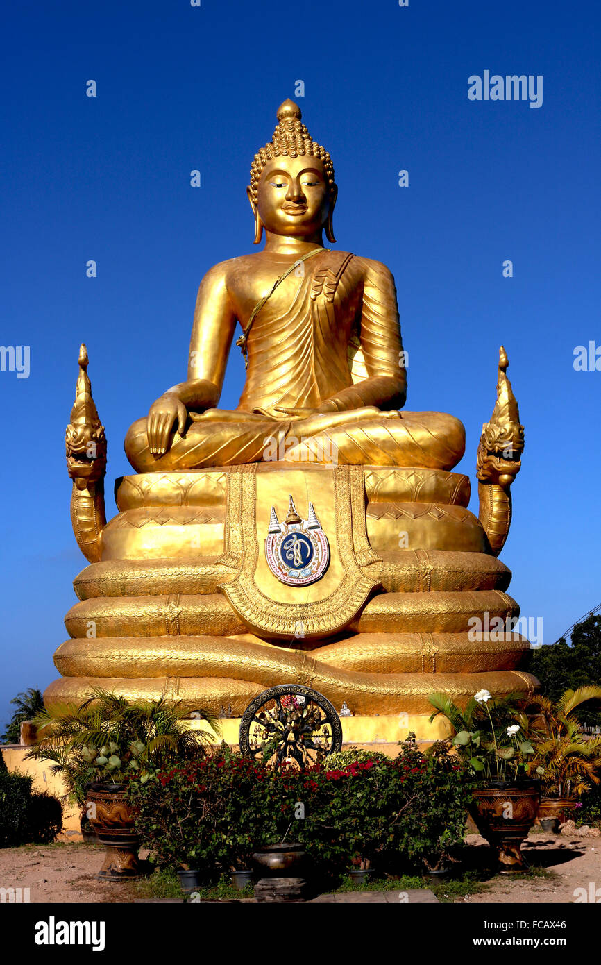 Thailand Phuket A 12 Meter hohen goldenen Buddha den großen Buddha von Phuket Adrian Baker Stockfoto