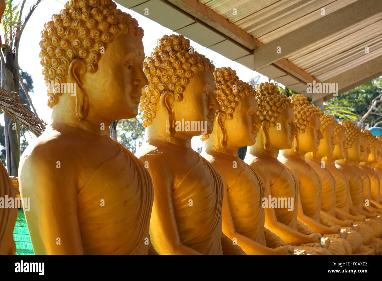 Thailand Phuket Buddha-Statuen an der großen Buddha von Phuket Adrian Baker Stockfoto