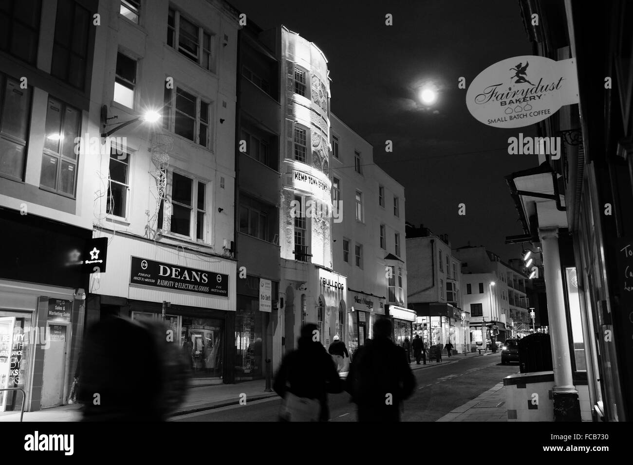 21. Januar 2016 - Ansicht des Bulldog Pub im Herzen von Gay-Viertel in Jamess Street Kemp Stadt Brighton Brighton Stockfoto
