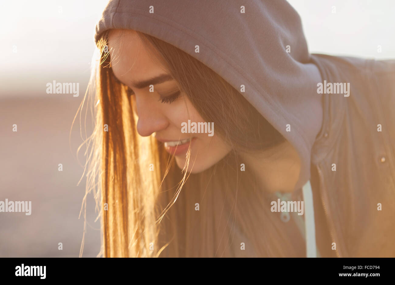 Schöne Mädchen Porträt Stockfoto