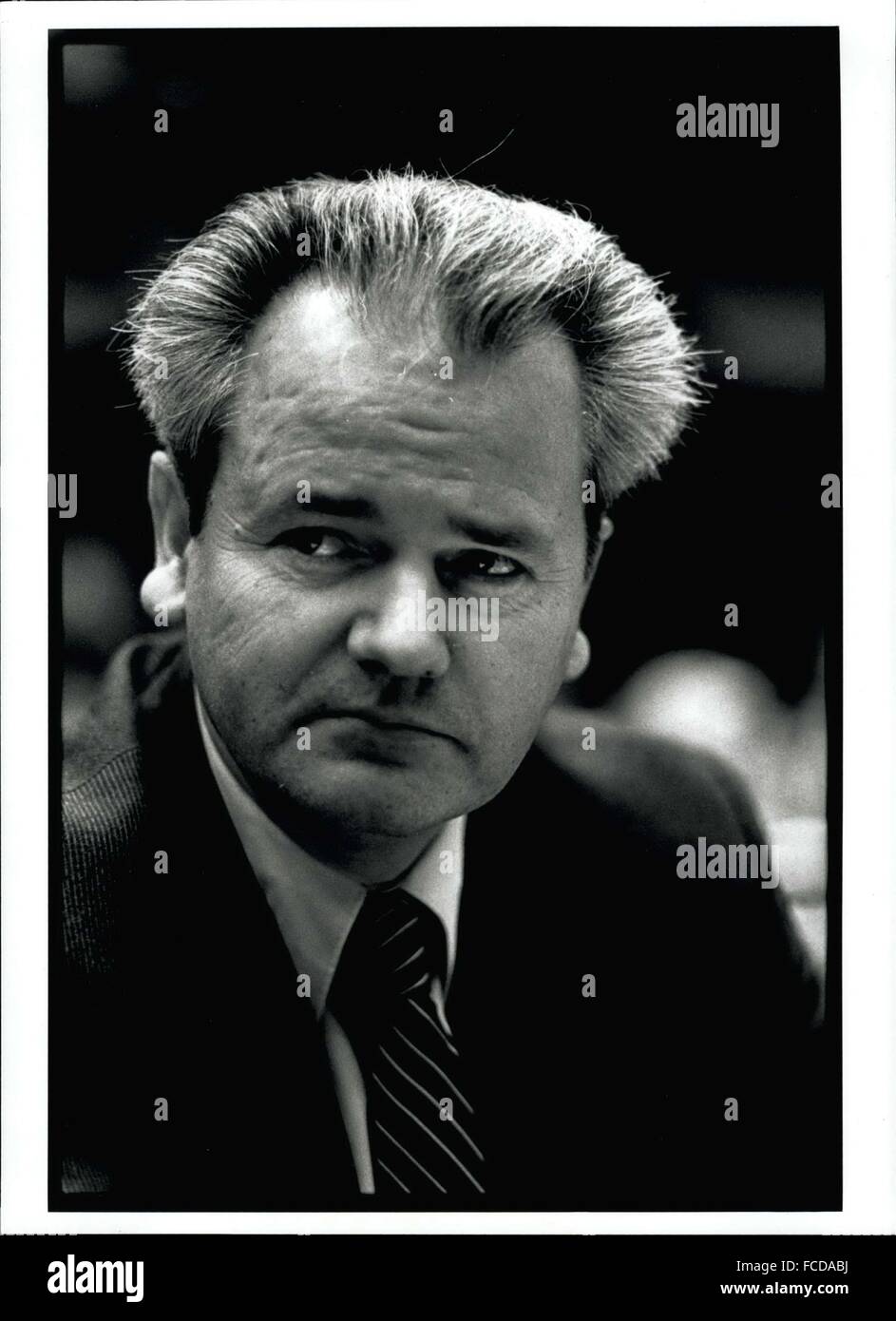 1972 - Slobodan Milosevic Präsident von Serbien. Belgrad, Jugoslawien. © Keystone Bilder USA/ZUMAPRESS.com/Alamy Live-Nachrichten Stockfoto