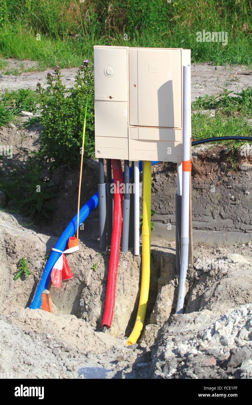 Frankreich, Baugebiet Stockfoto