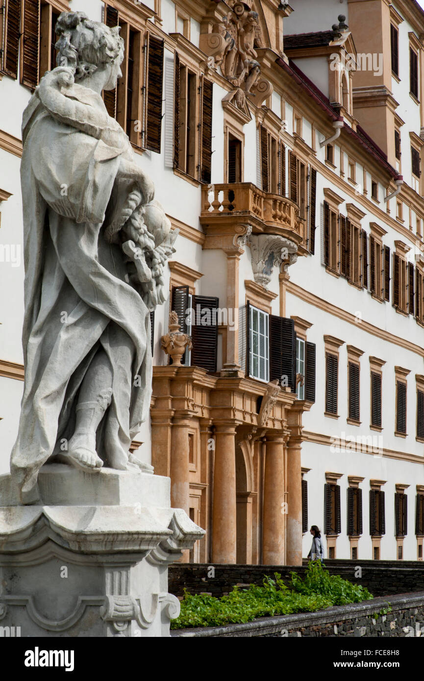 UNESCO-Weltkulturerbe-Website Stadt Graz – Schloss Eggenberg, Steiermark, Österreich Stockfoto