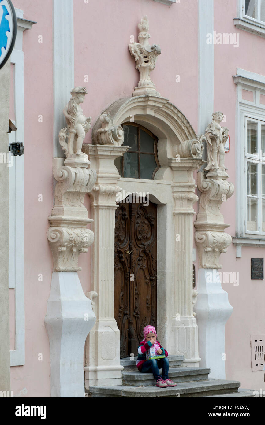 Krems an der Donau, UNESCO World Heritage Site The Wachau Kulturlandschaft, Niederösterreich, Österreich Stockfoto