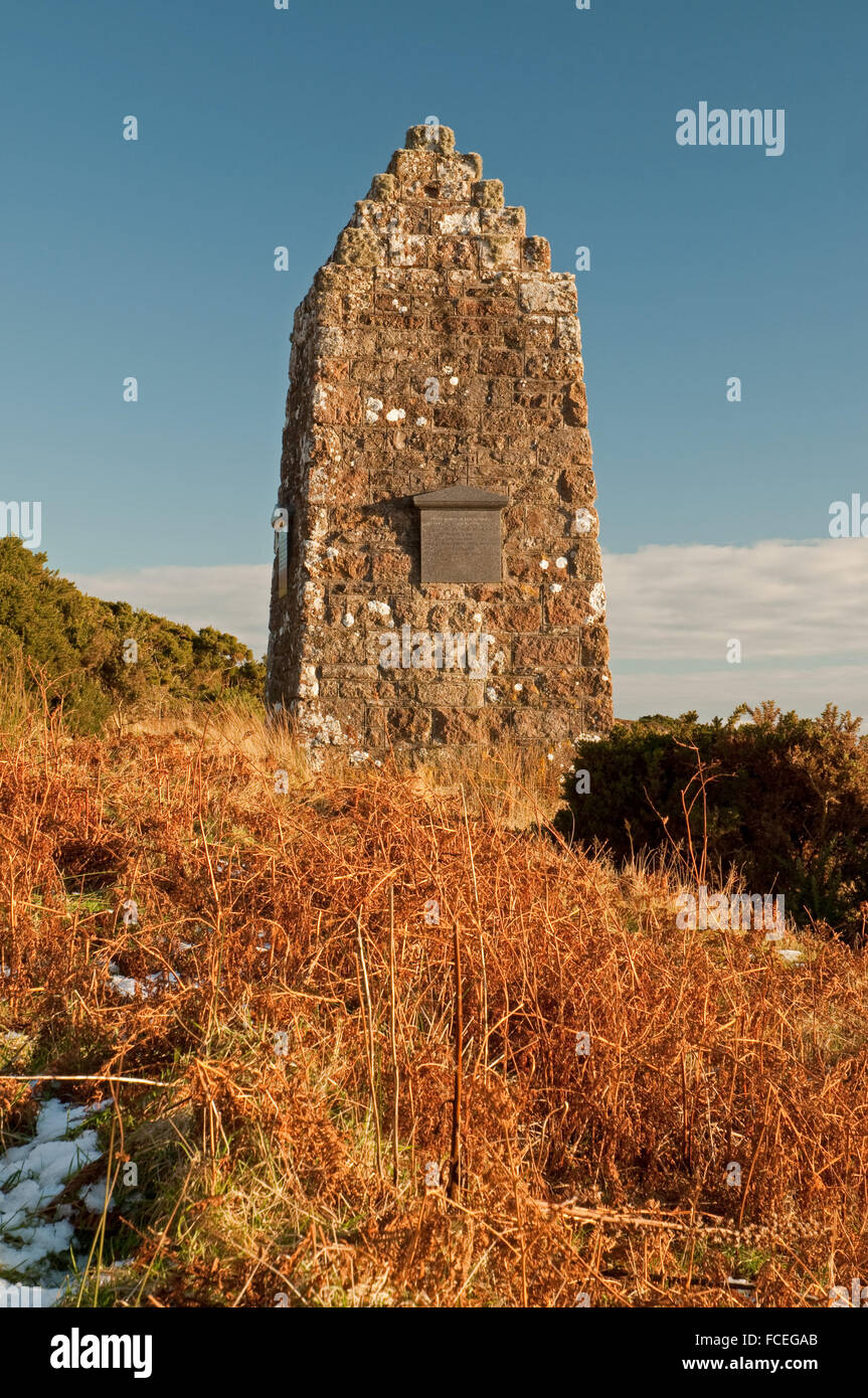 Badbea Clearance Dorf Stockfoto