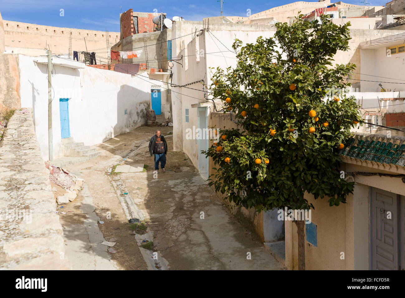 Tunesien, El Kef, Jendouba Governorate Stockfoto