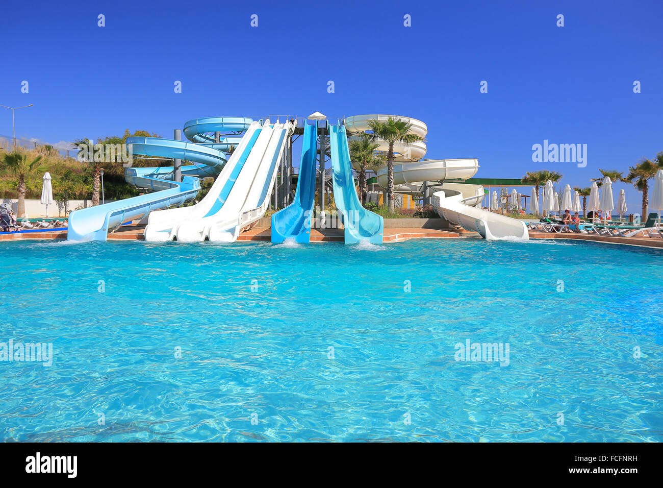 Wasser Park, Aqua park Stockfoto