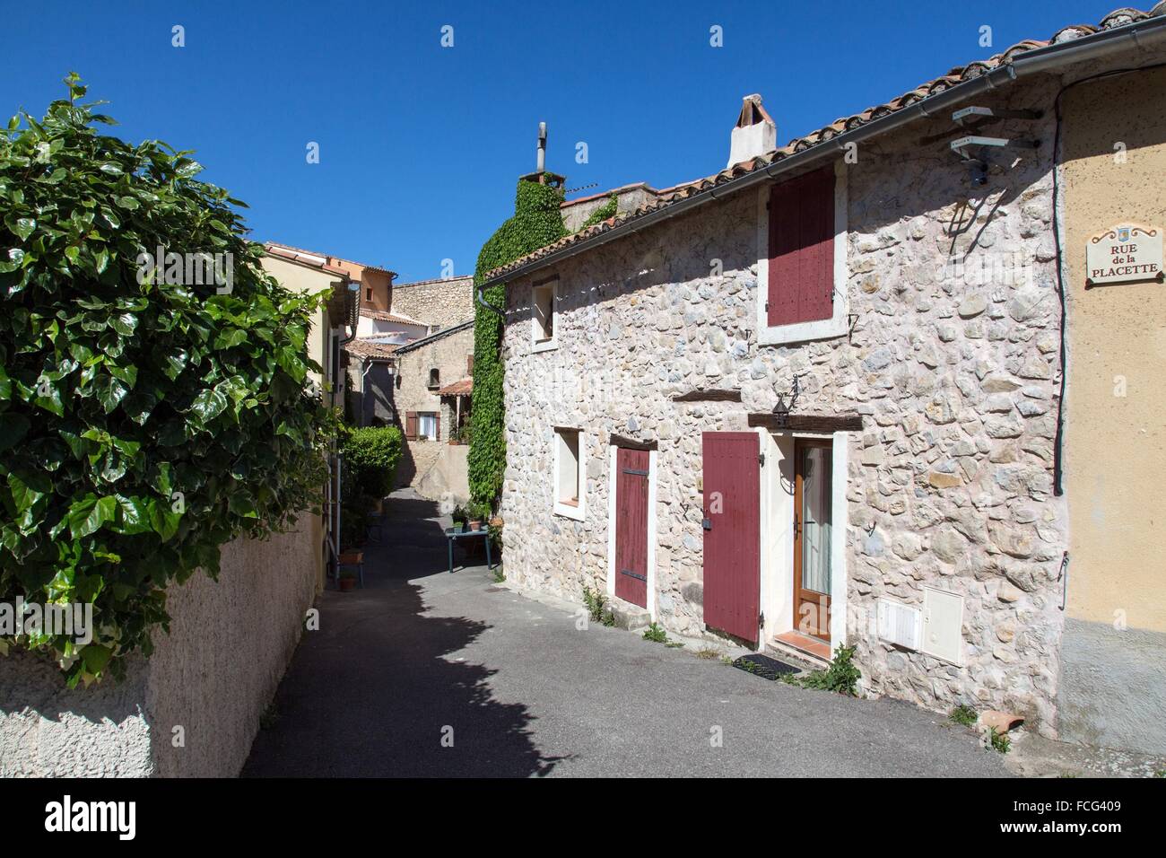 REGIONALER NATURPARK DES LUBERON, VAUCLUSE, FRANKREICH Stockfoto