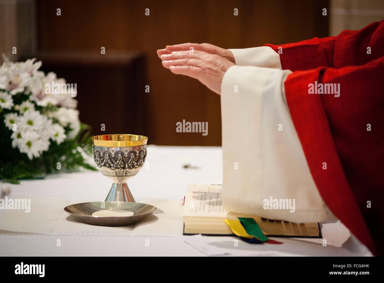 Sacramento De La Eucaristia, Santuario de Cura, Algaida, Mallorca