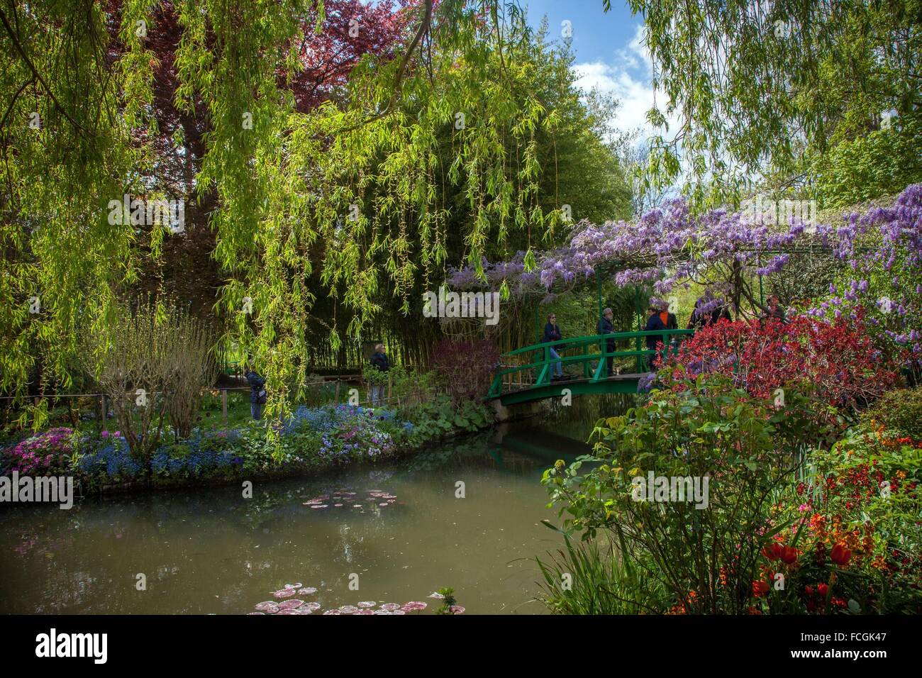 Giverny teich blumengarten Fotos und Bildmaterial in hoher